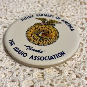 Future Farmers of America Coasters The Idaho Association‎ Ceramic Cork Bottom
